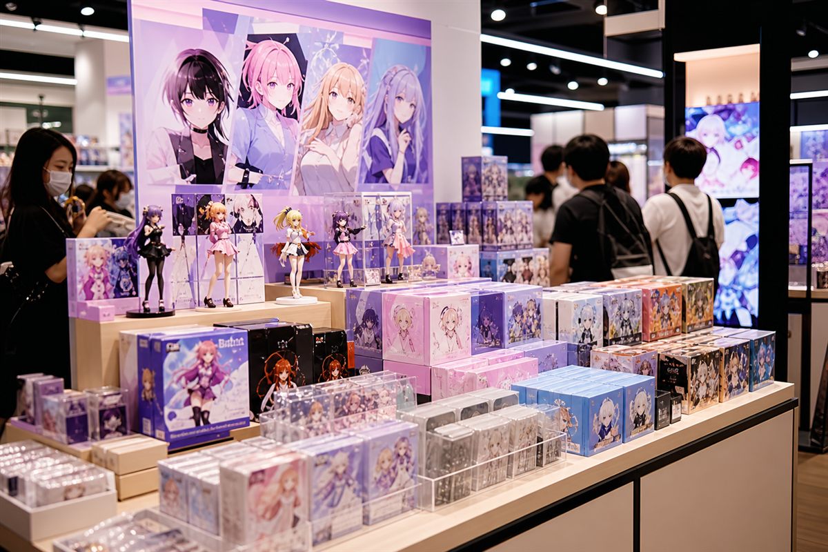 人気アニメIPグッズ海外展開ブランド